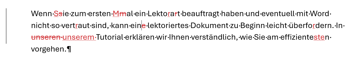 Grauer Balken, die Änderungen sind zu sehen